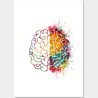 Brain Posters and Art